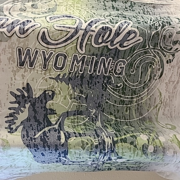 Jackson Hole, Wyoming ladies t-shirt large - Picture 7 of 9